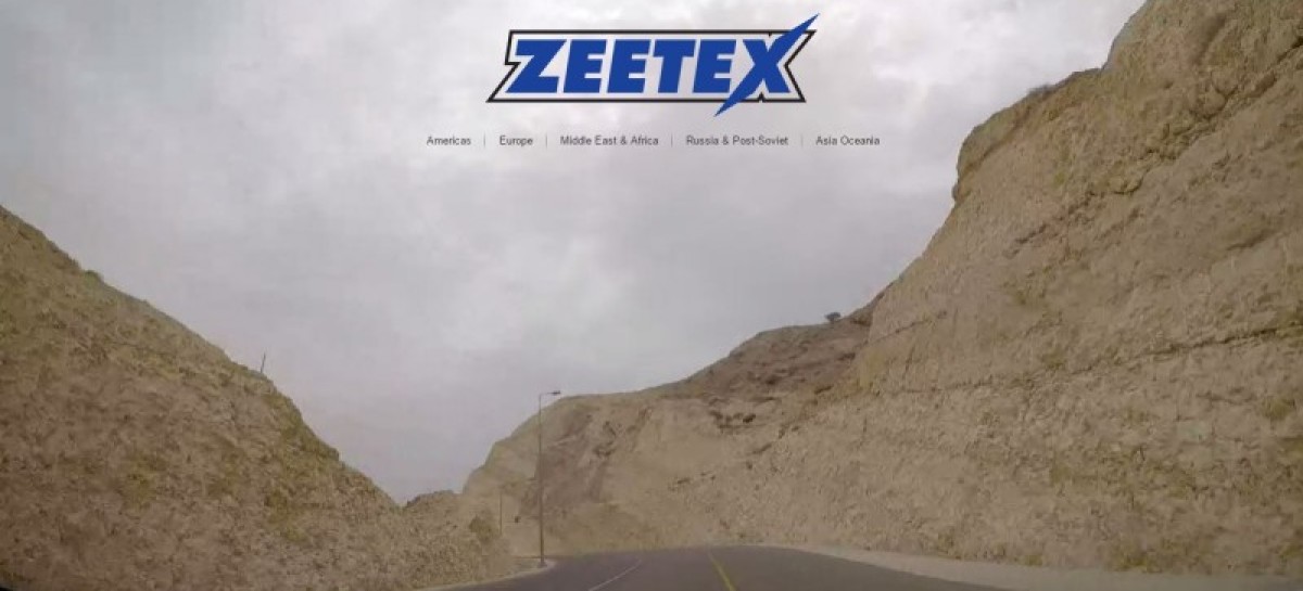 Zeetex refreshes website