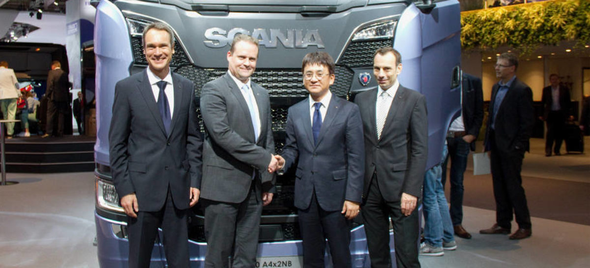 Hankook to become Original Equipment Supplier for Scania